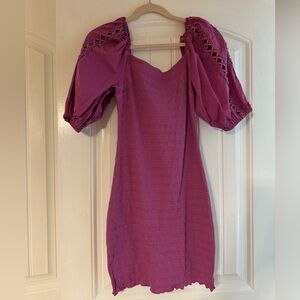 Betsey Johnson purple dress